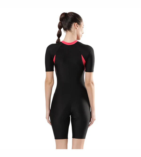 Speedo Women's Endurance Essential Panel Kneesuit Swimwear
