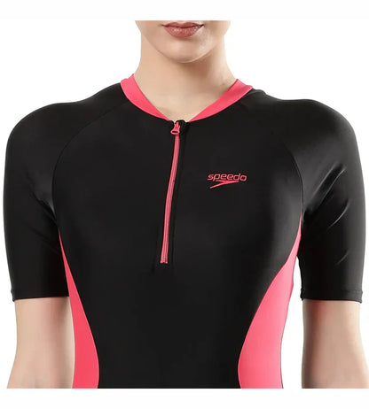 Speedo Women's Endurance Essential Panel Kneesuit Swimwear