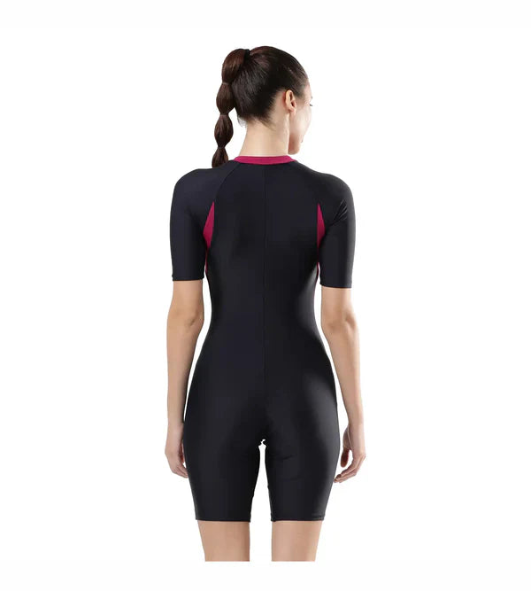 Speedo Women's Endurance Essential Panel Kneesuit Swimwear